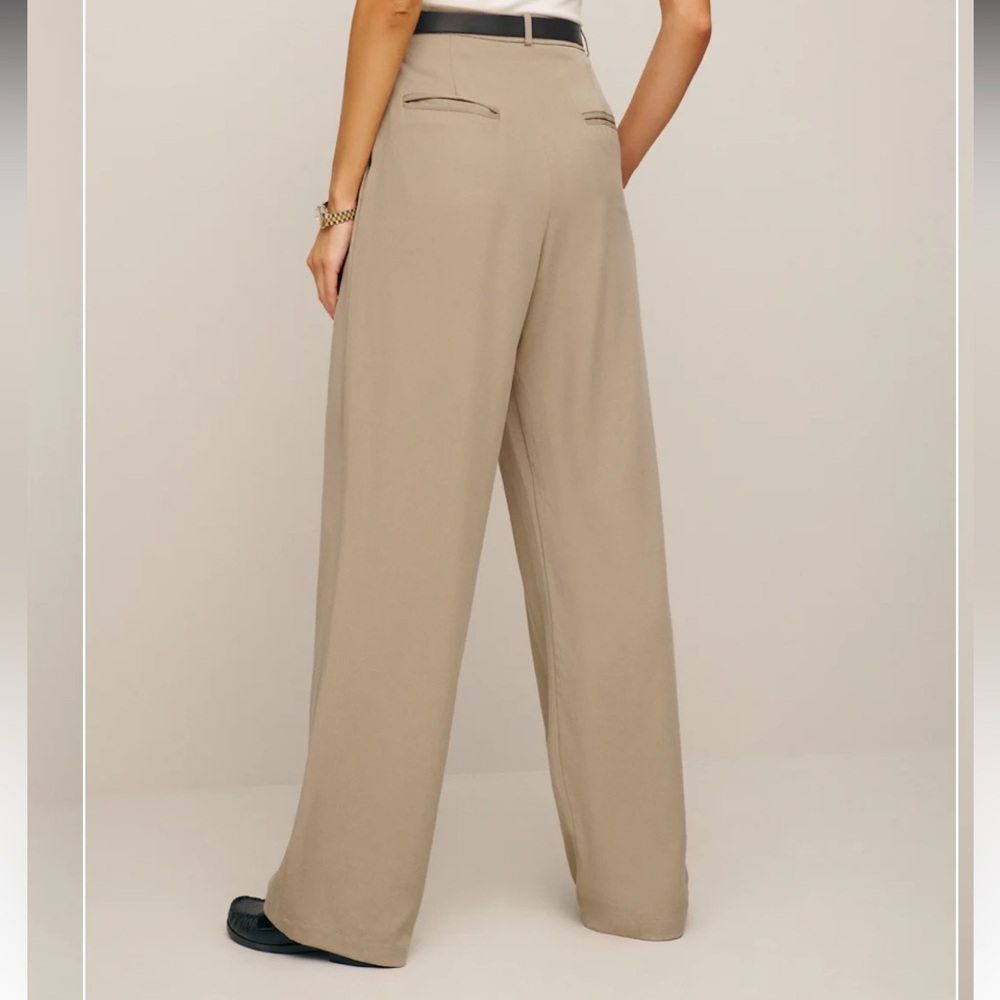 Reformation - Mason Pant in Khaki (size: 8P) NWT - Picture 3 of 14